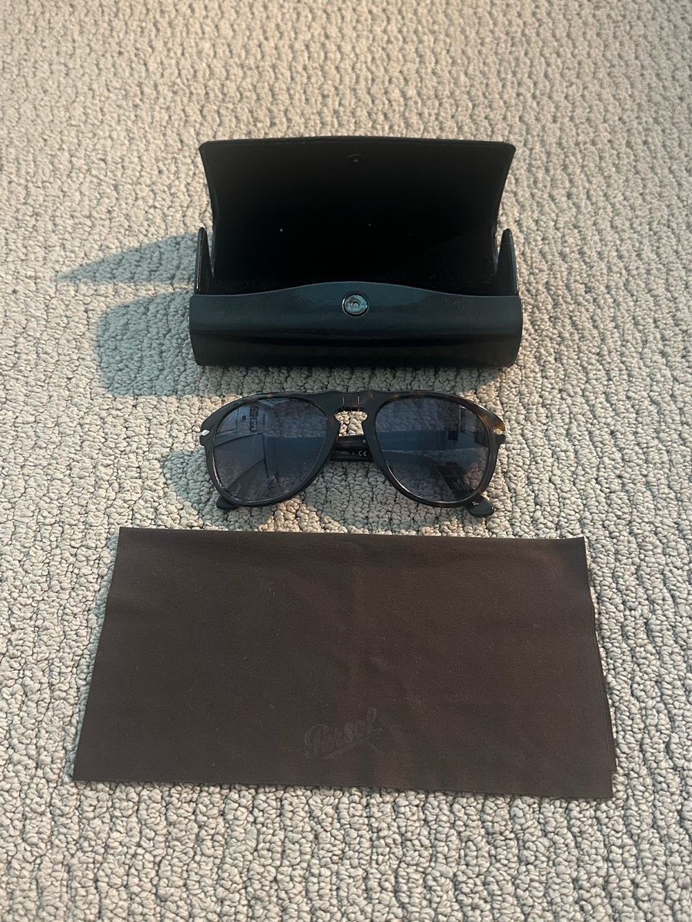 The iconic Persol “649” Aviator Sunglasses